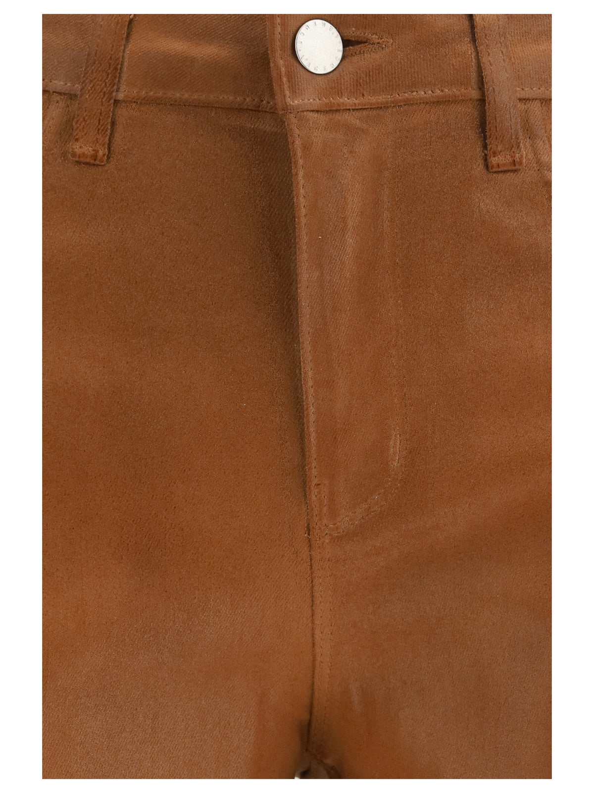 Wide Leg Jeans Clayton Light Cognac Coated