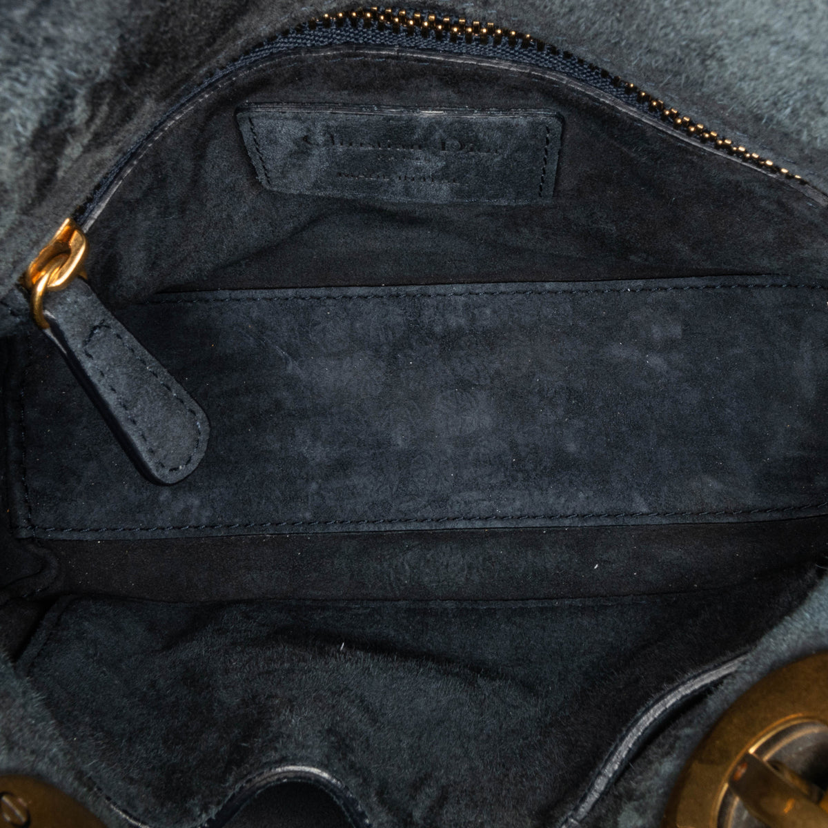 Dior Satchel Mini Denim Studded, view 4