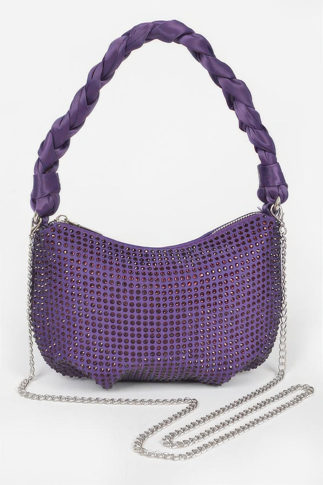 ELEGANT BAG CHELSEA Hot Fix Stone Twisted Hobo – BYMANYC ® New York