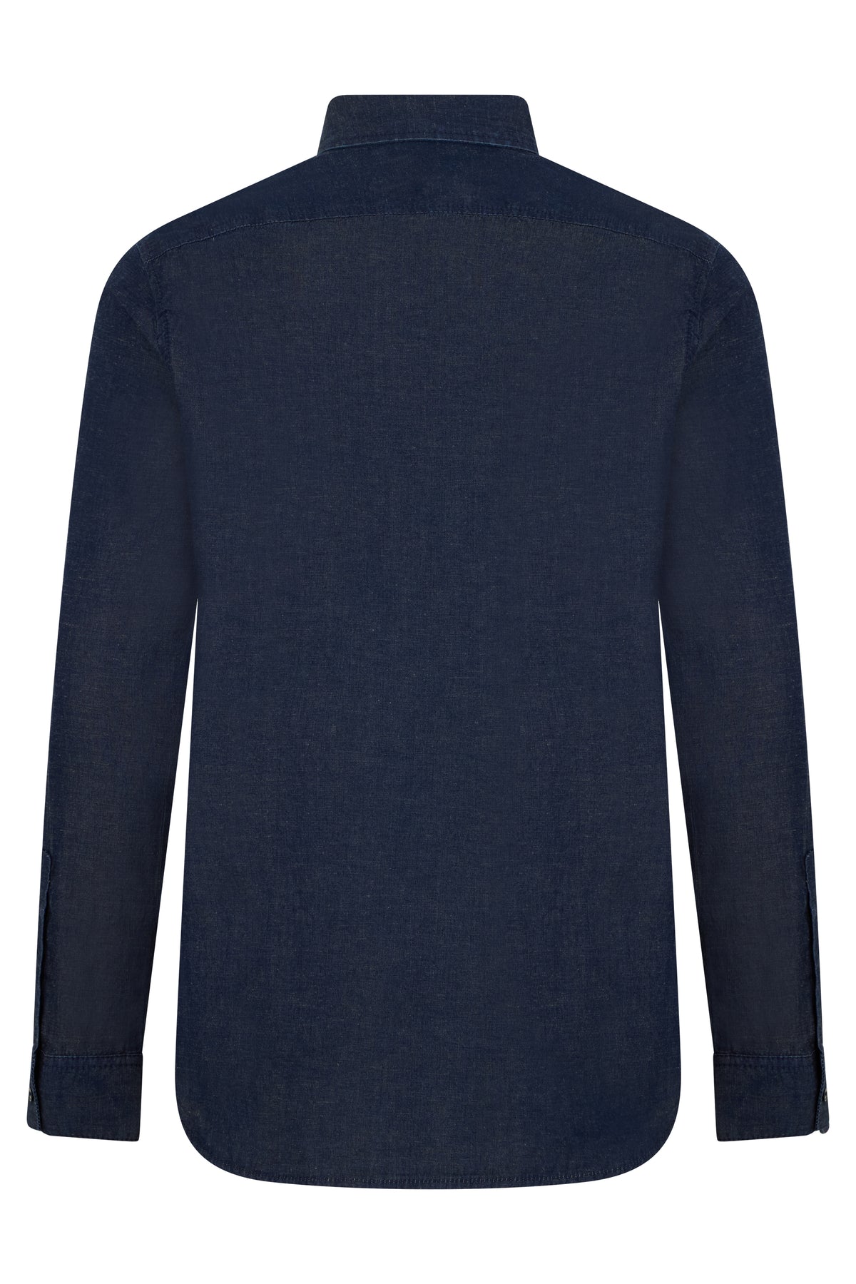 Denim Shirt in Deep Blue