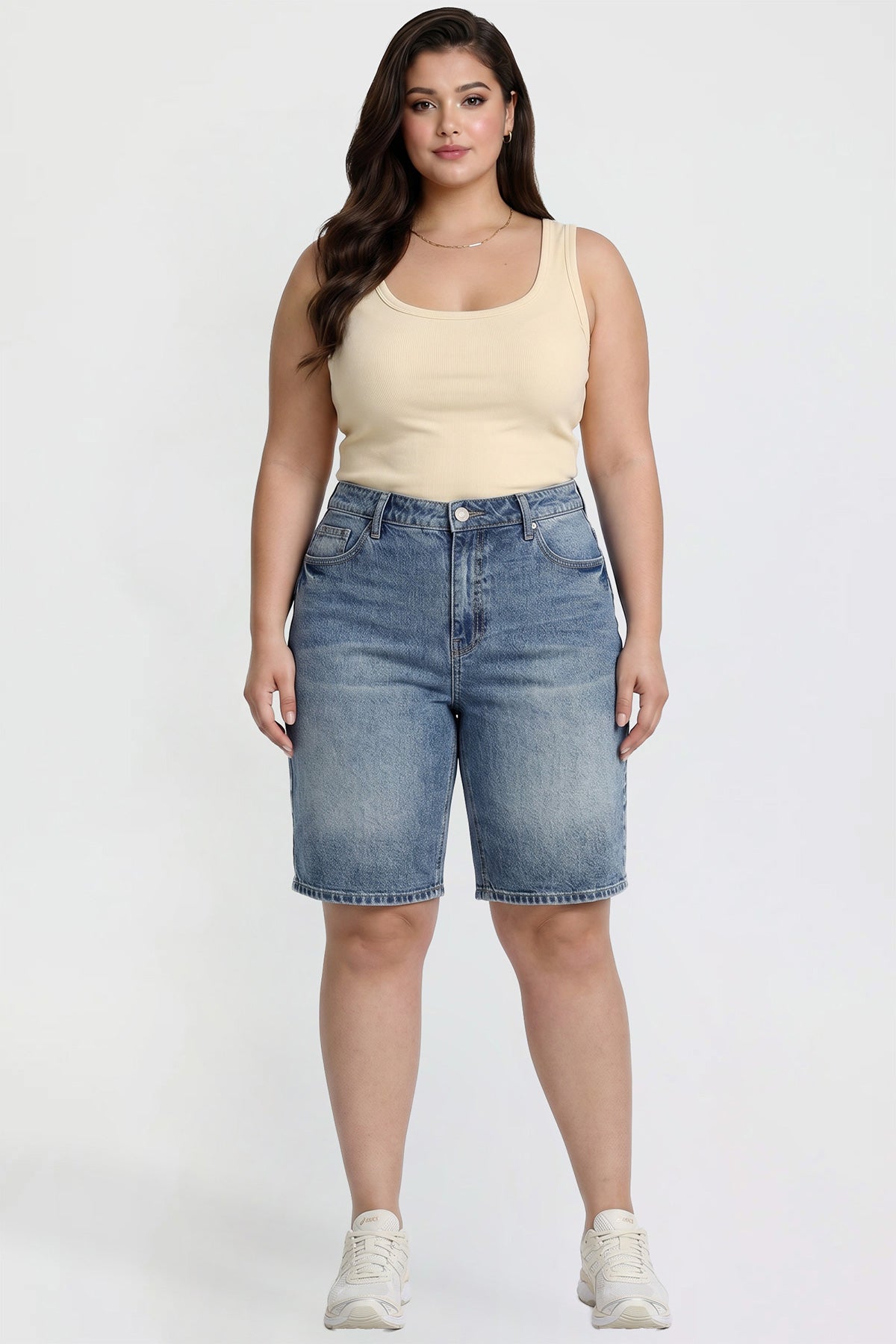 Women's Plus Relaxed Fit Jorts