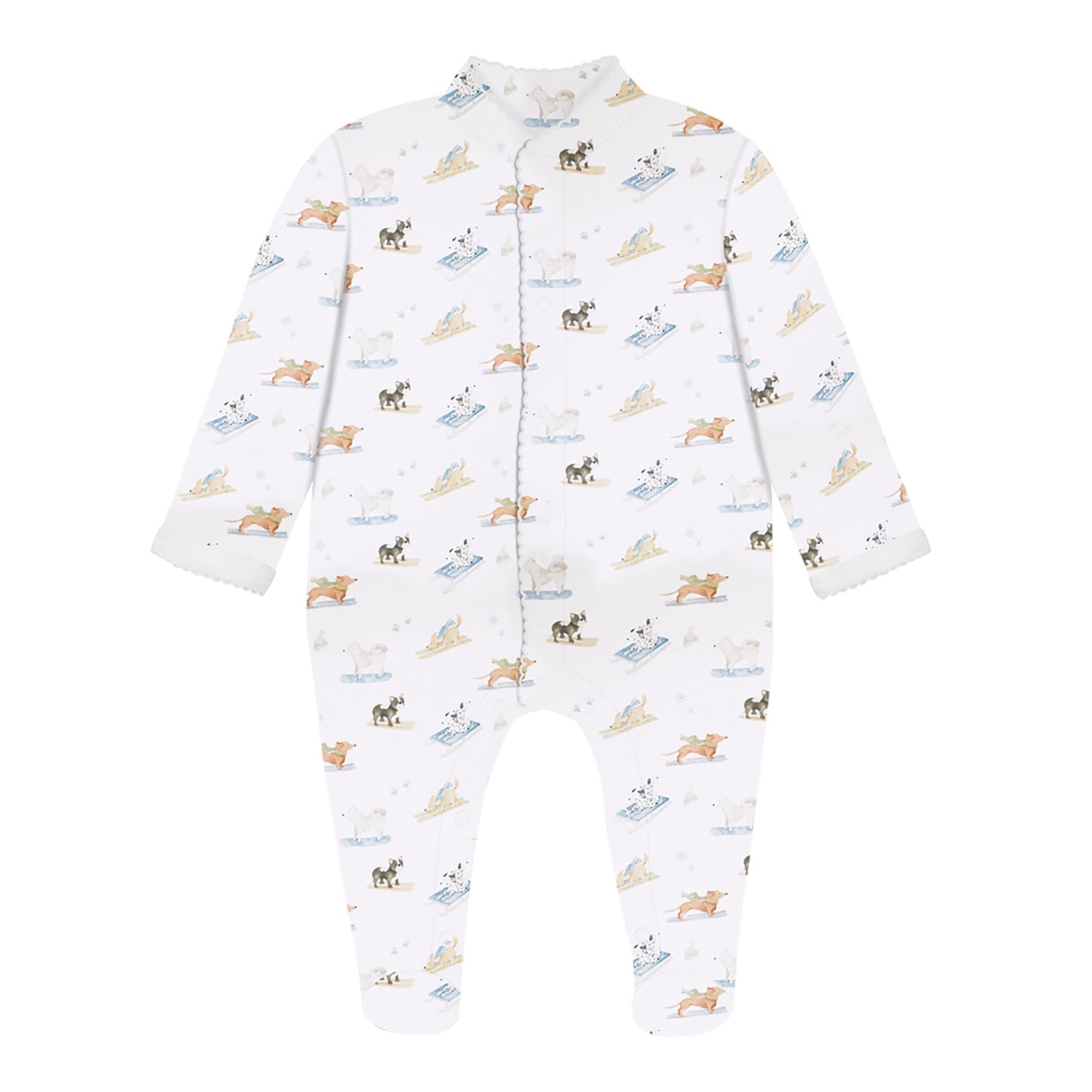 Ski Pups Boy Pima Baby Pajama