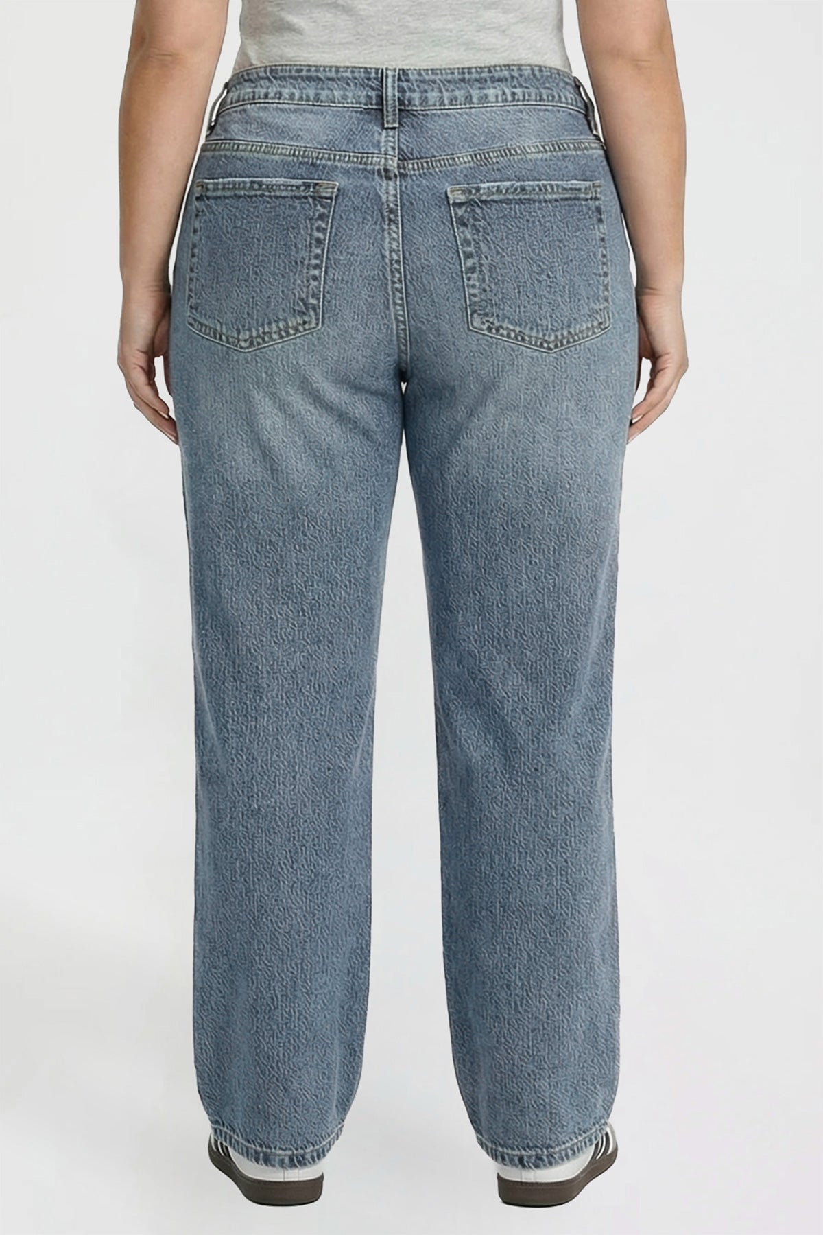 Women's Plus Luxe Wide Leg Jeans
