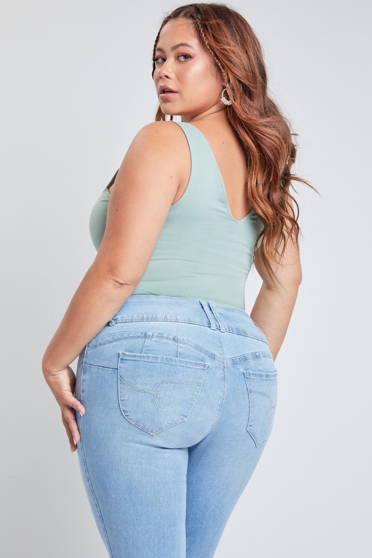 Women's Plus 3 WannaBettaButt Mid-Rise Skinny