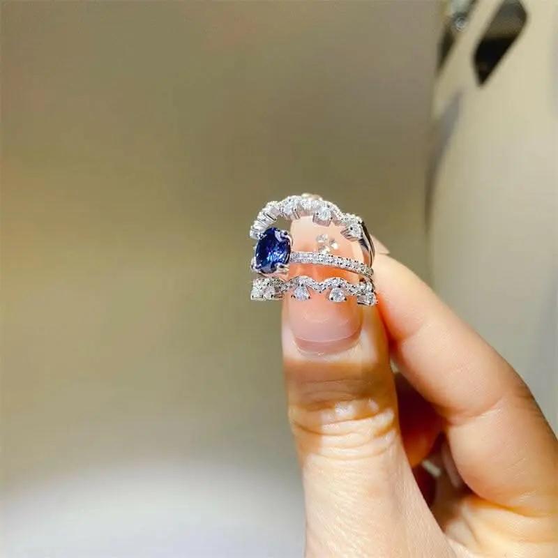 Trendsi just arrived - Elegant Moissanite Ring 1 Ct