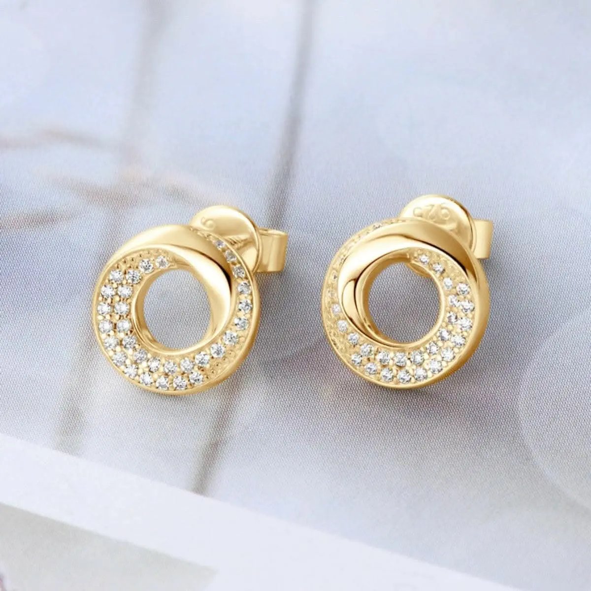 Trendsi just arrived - Elegant Moissanite Studs in Silver