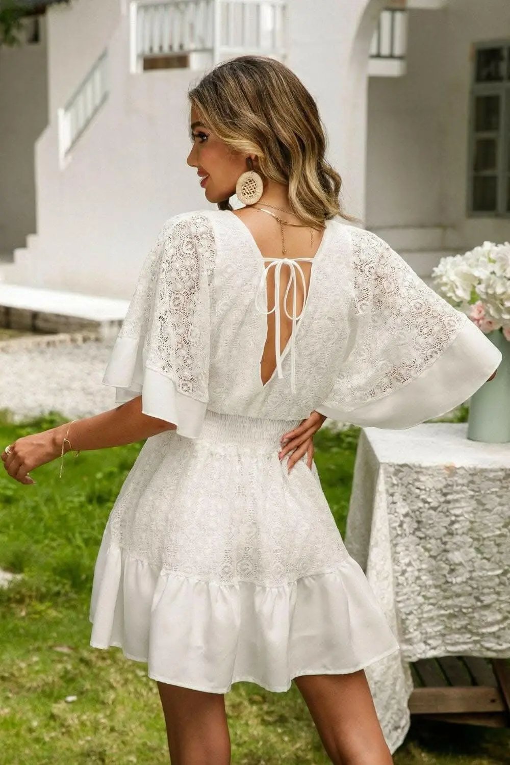 Trendsi just arrived - Elegant lace dress with sleeves