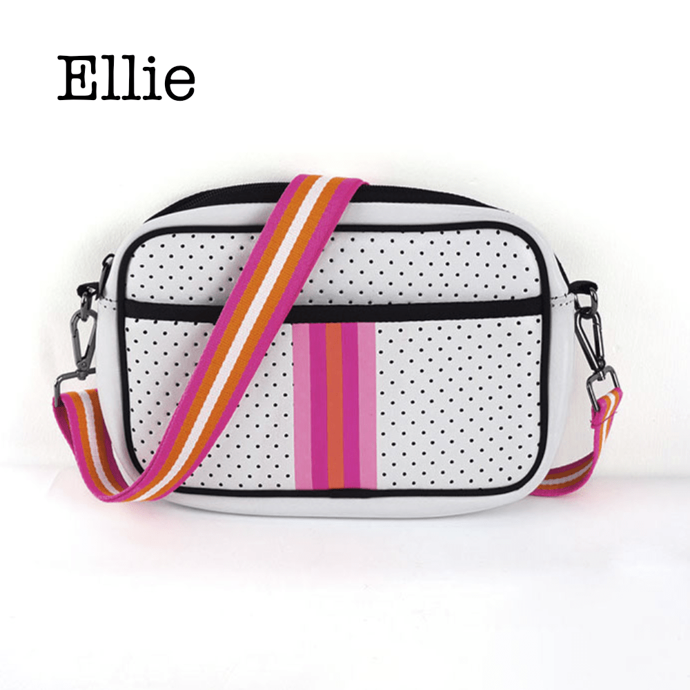 Neoprene Crossbody Bag - Lightweight & Compact - Women's Travel