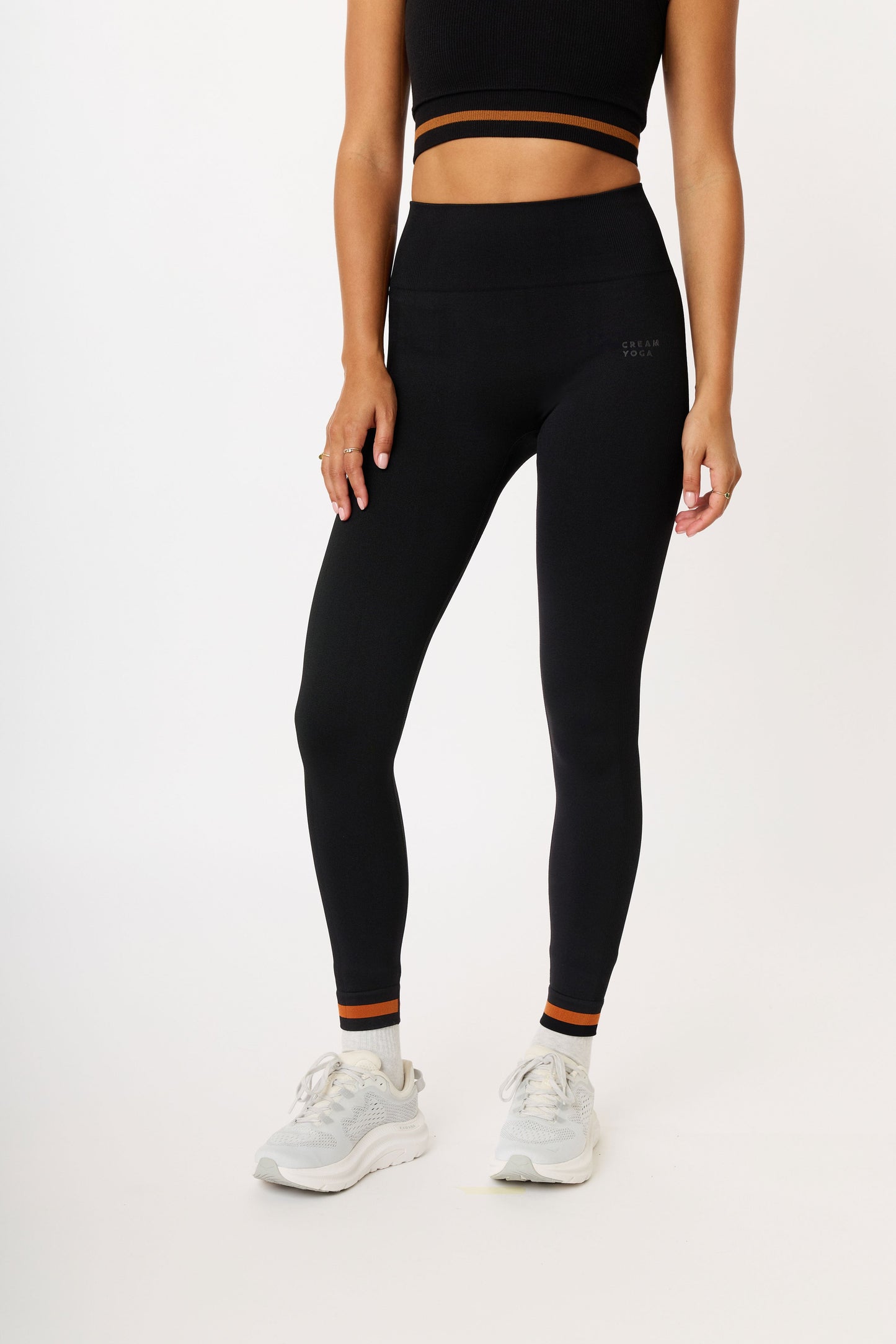 Elly seamless legging black caramel