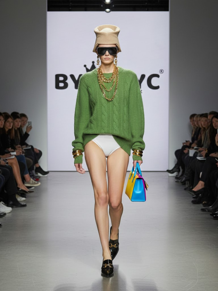 Essential Cable-Knit Eco-Jersey • SOHO New Collection BYMANYC ® New York