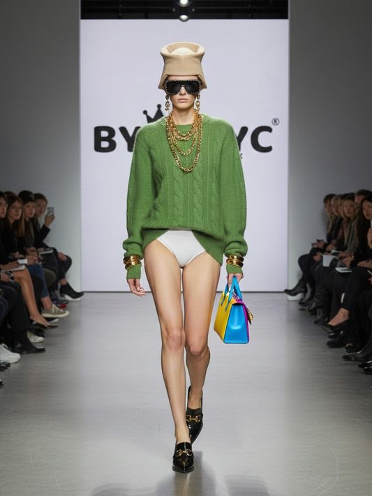 Essential Cable-Knit Eco-Jersey • SOHO New Collection BYMANYC ® New York