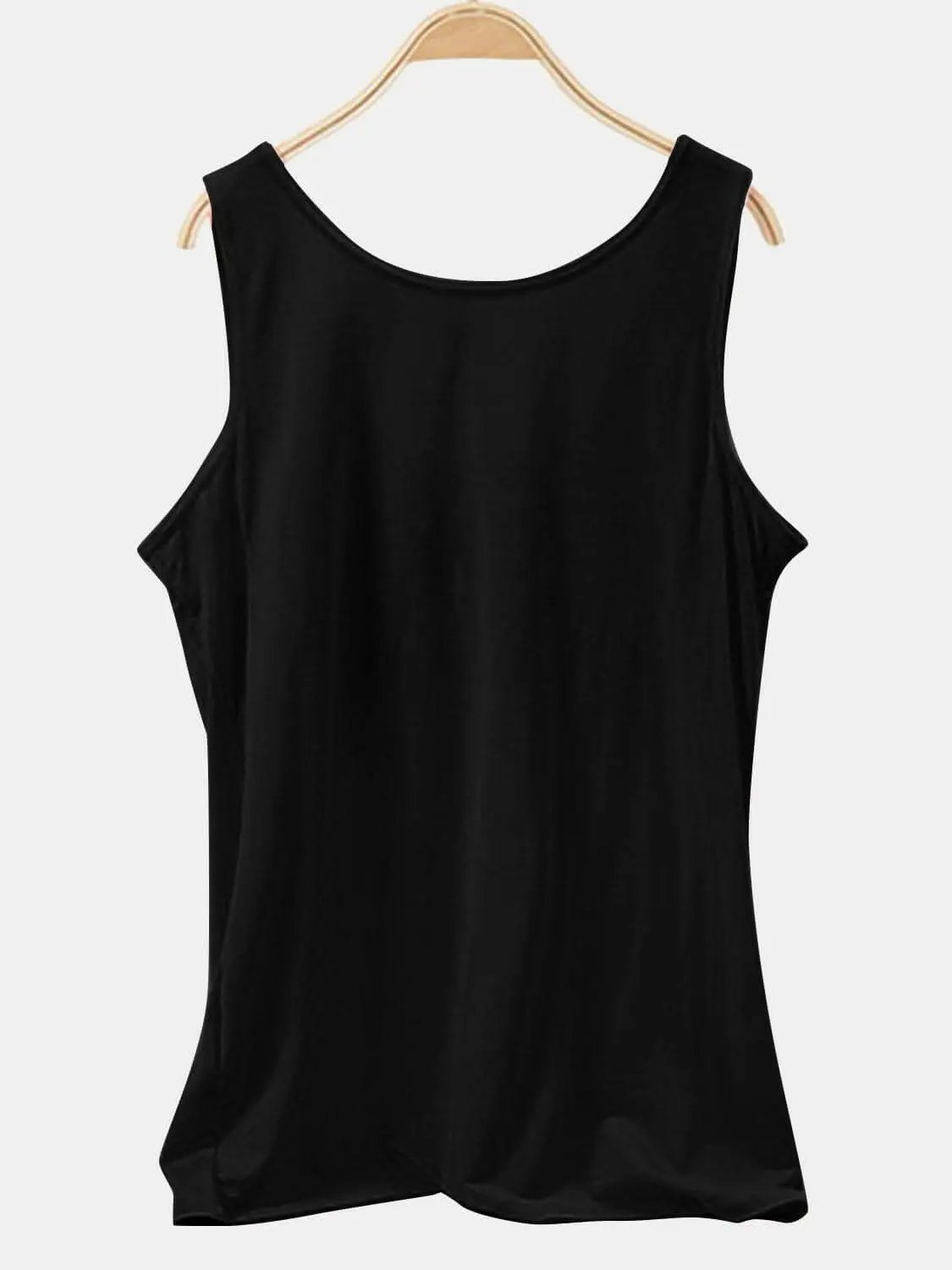 Trendsi just arrived - Essential scoop neck top - sizes S-2XL
