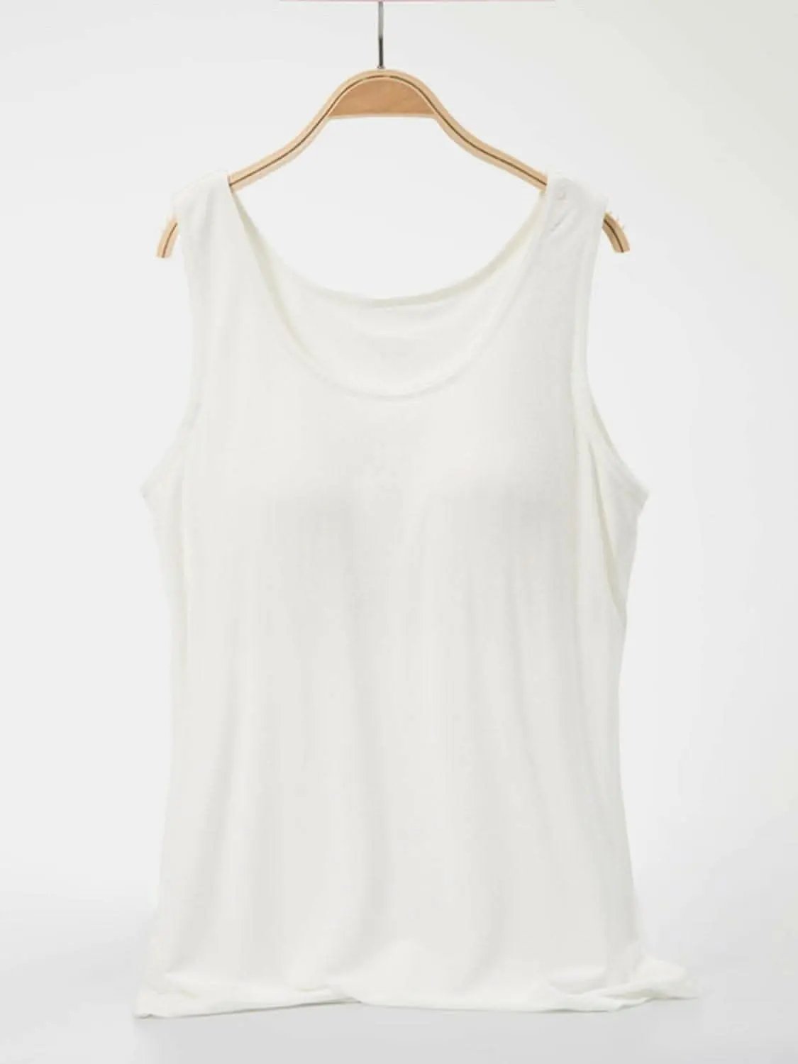 Trendsi just arrived - Essential scoop neck top - sizes S-2XL