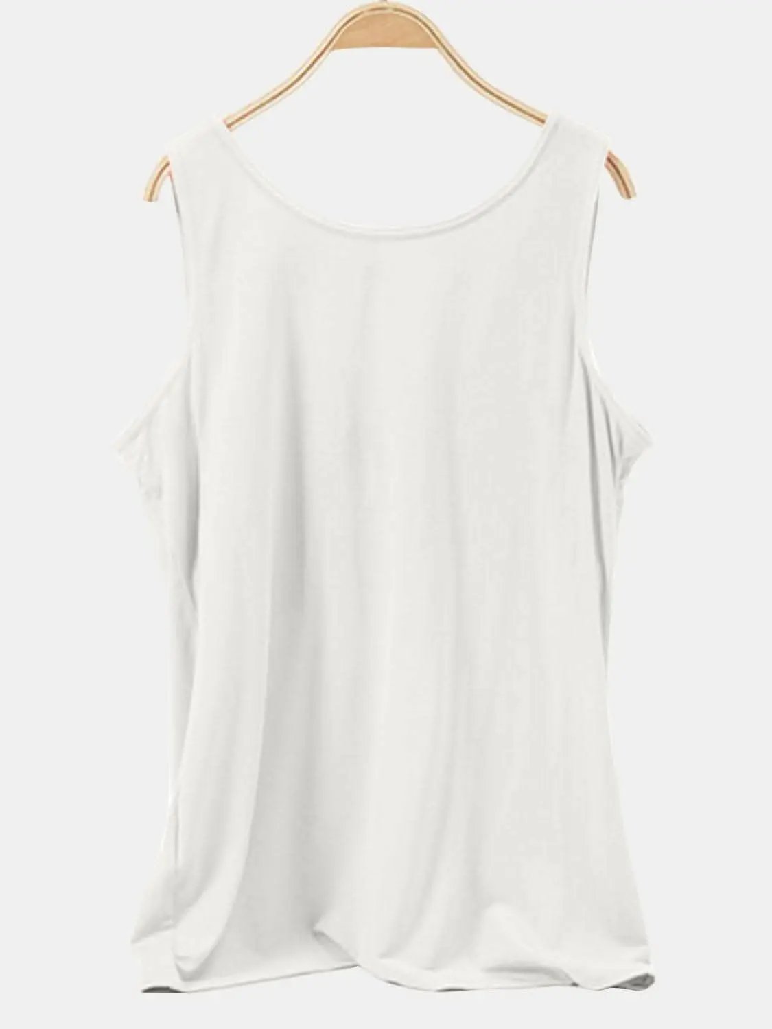 Trendsi just arrived - Essential scoop neck top - sizes S-2XL