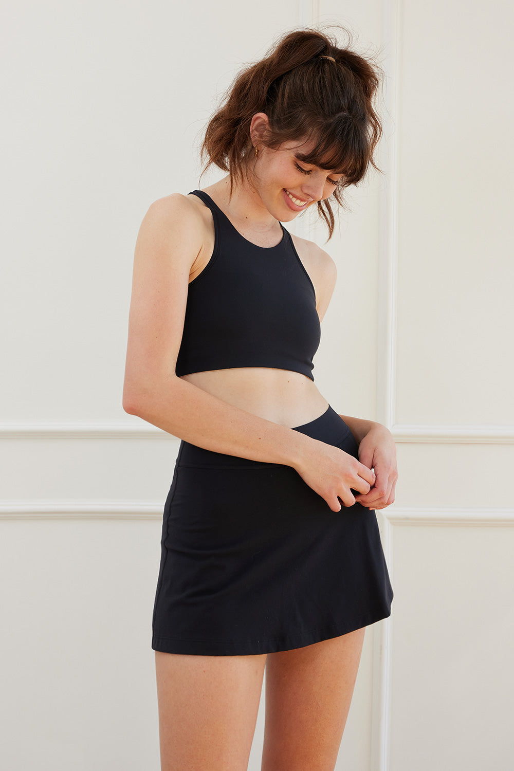 Evelyn skort black