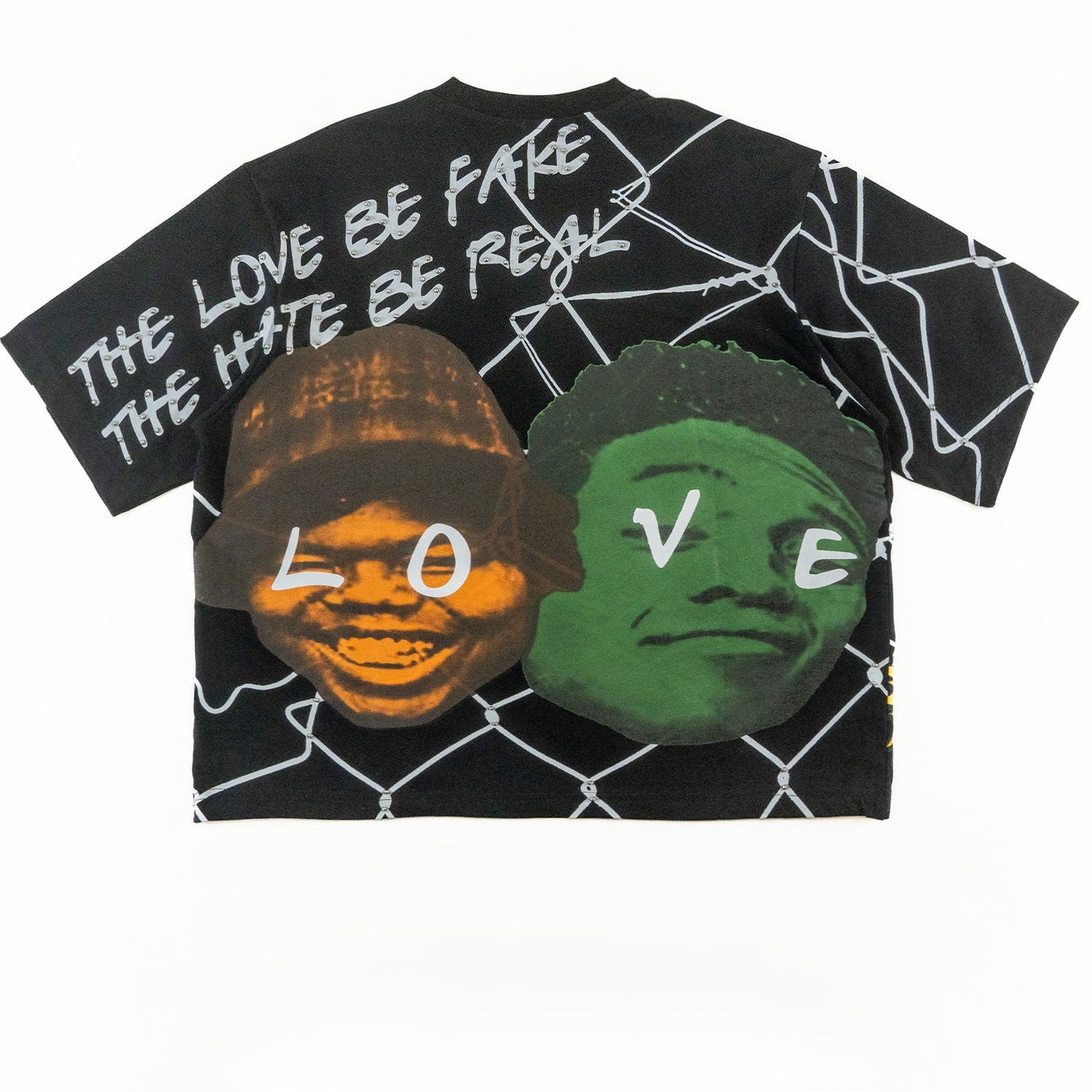 F124 Crew Love Tee - Black
