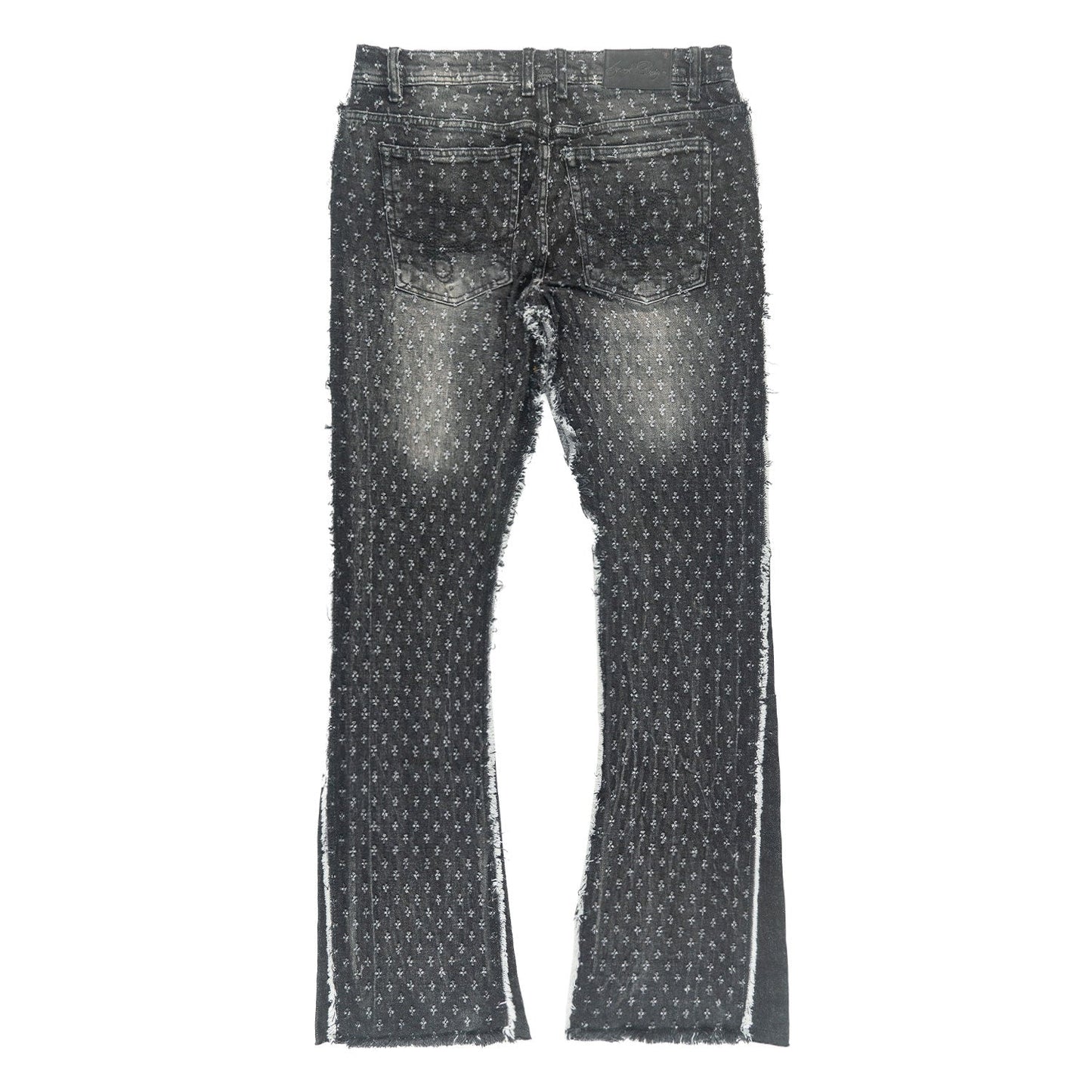 Pants | F1702 Phalon Stacked Jeans - Black
