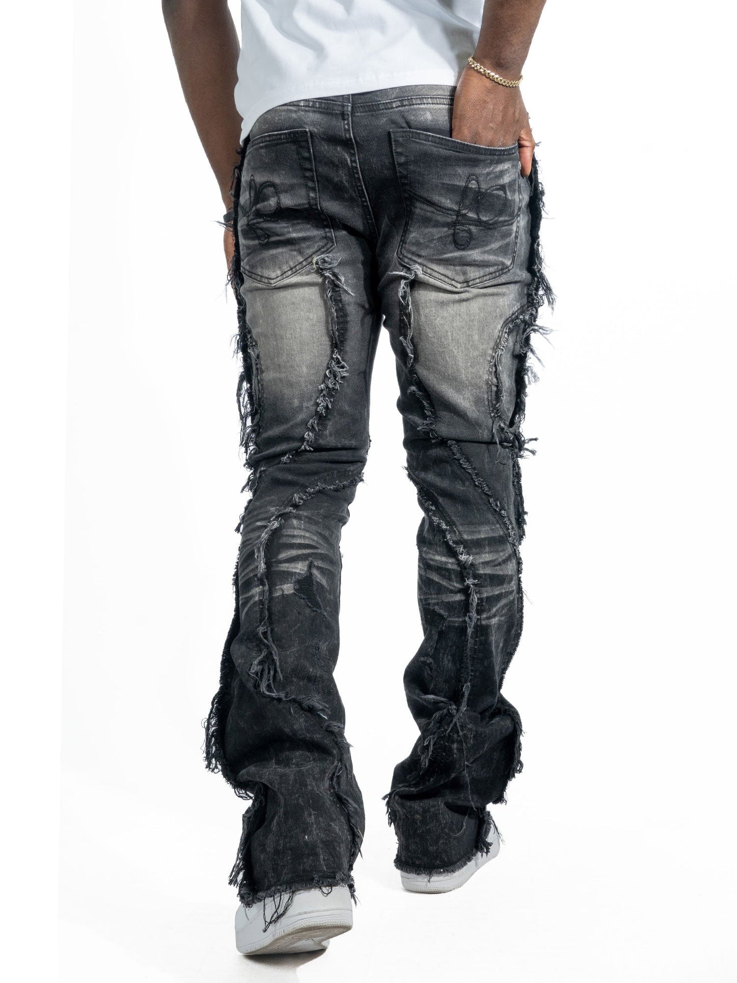 Jeans | F1757 Moretti Stacked Pants - Black