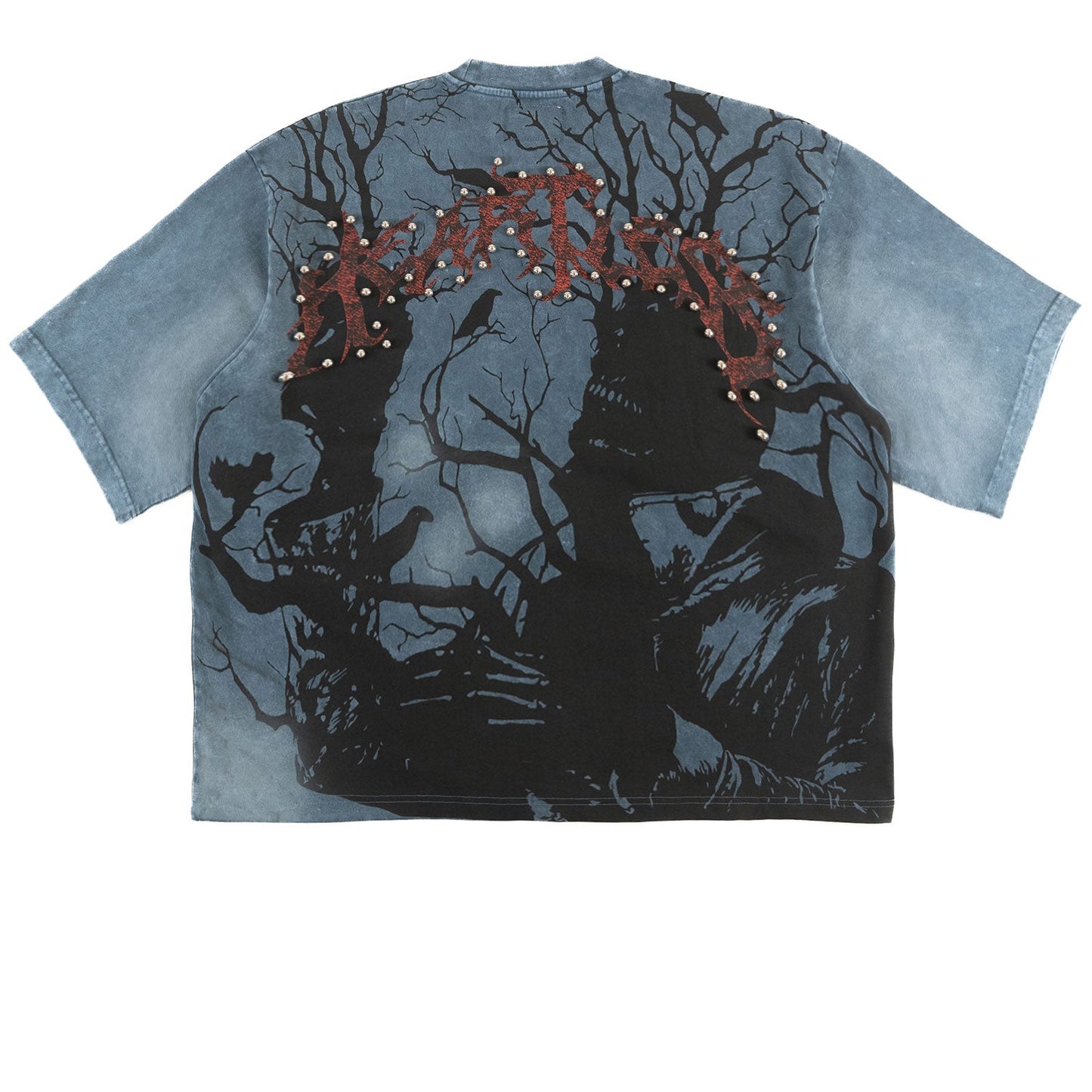 Tee | F179 Heartless Cropped - Blue