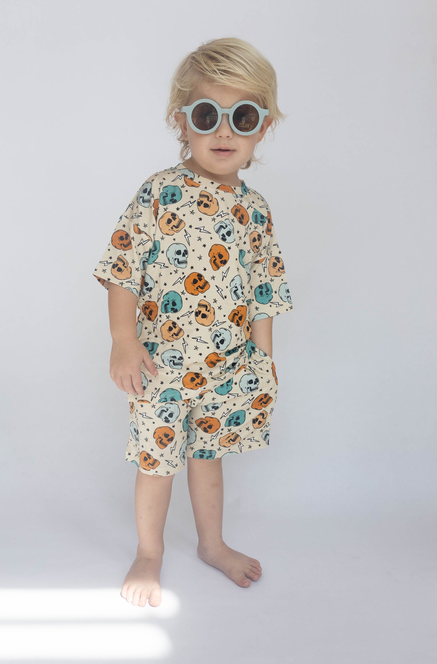 Skulls Boy's Casual Set