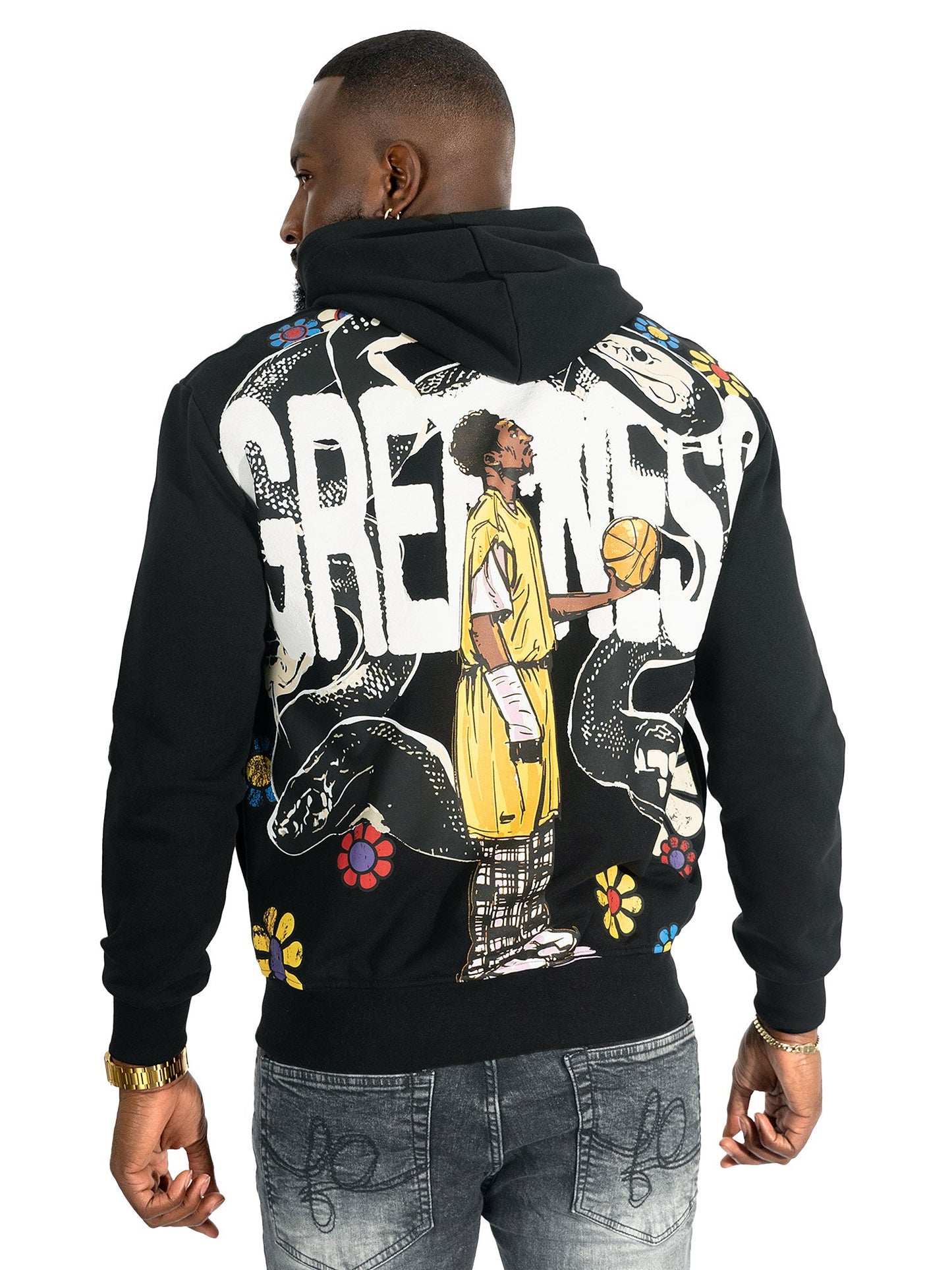 Fleece Hoodie | F4136 Can't Rush Greatness Pull Over