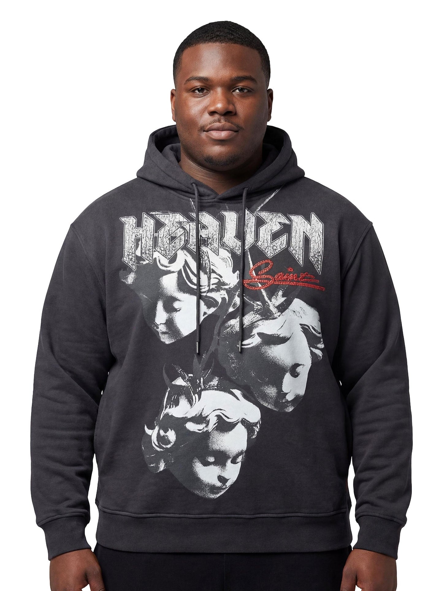 Fleece Hoodie | F4171 Heaven Pull Over - Gray