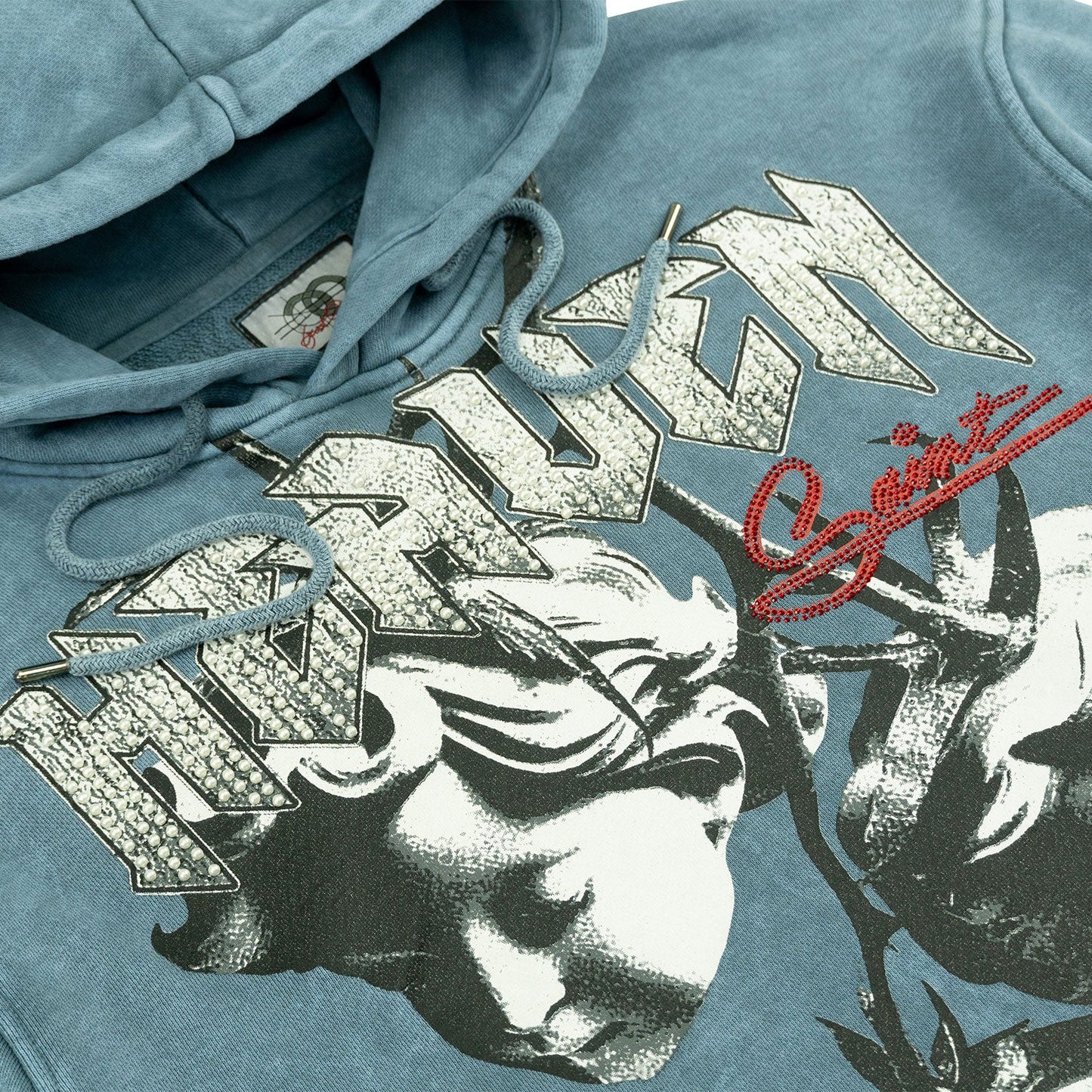 Fleece Hoodie | F4171 Heaven Pull Over - Gray