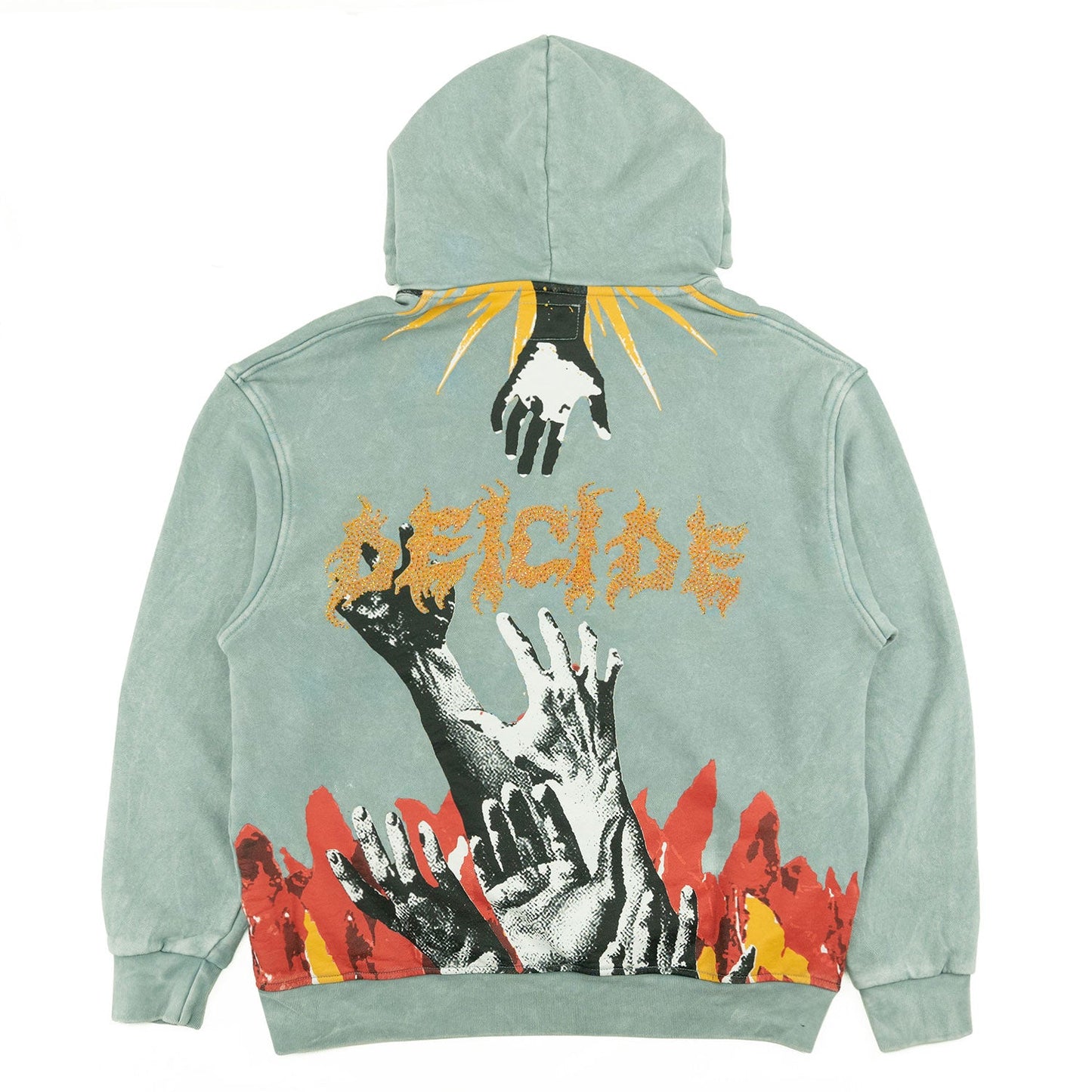 Fleece Hoodie | F4171 Heaven Pull Over - Gray