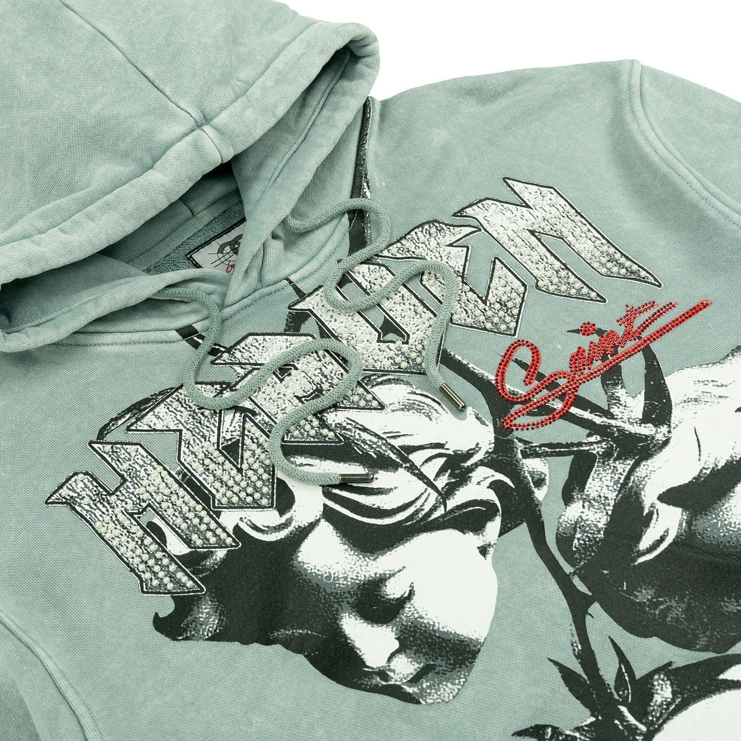 Fleece Hoodie | F4171 Heaven Pull Over - Gray