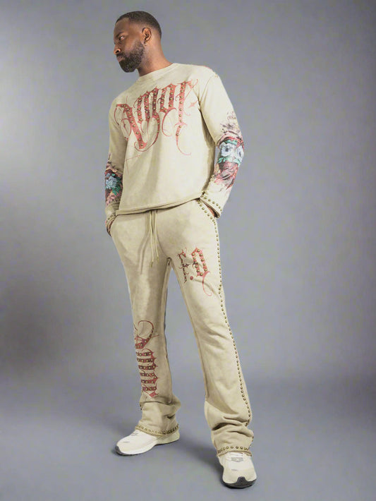 Set | F4226 Amor Jogging Set - Mocha