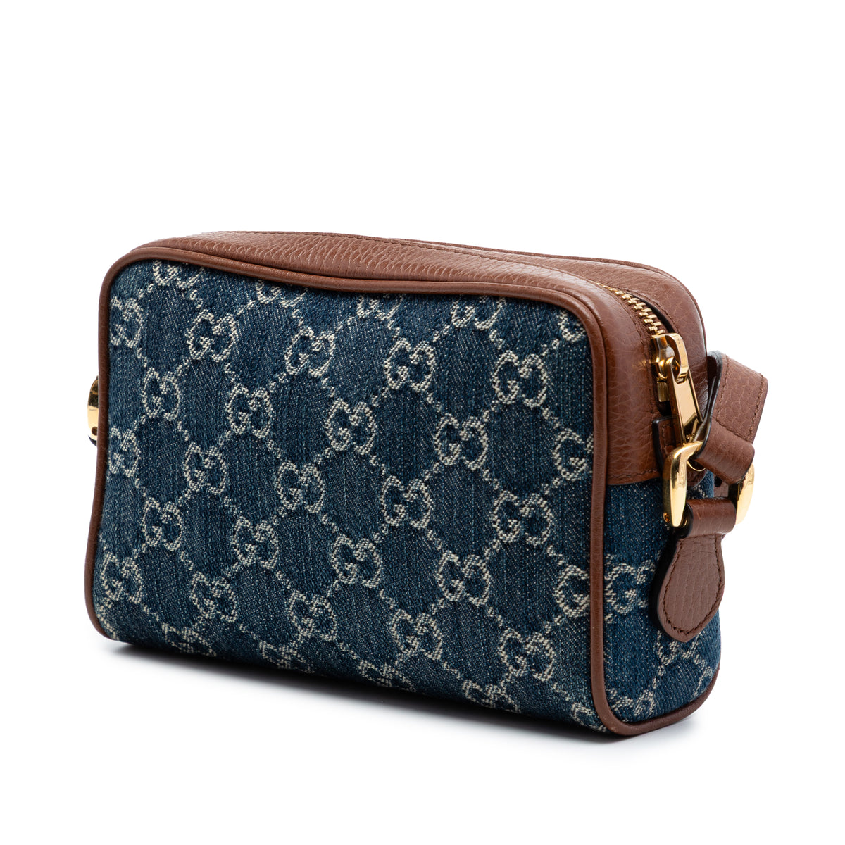 Mini Crossbody Bag Ophidia Denim (Pre-Owned)