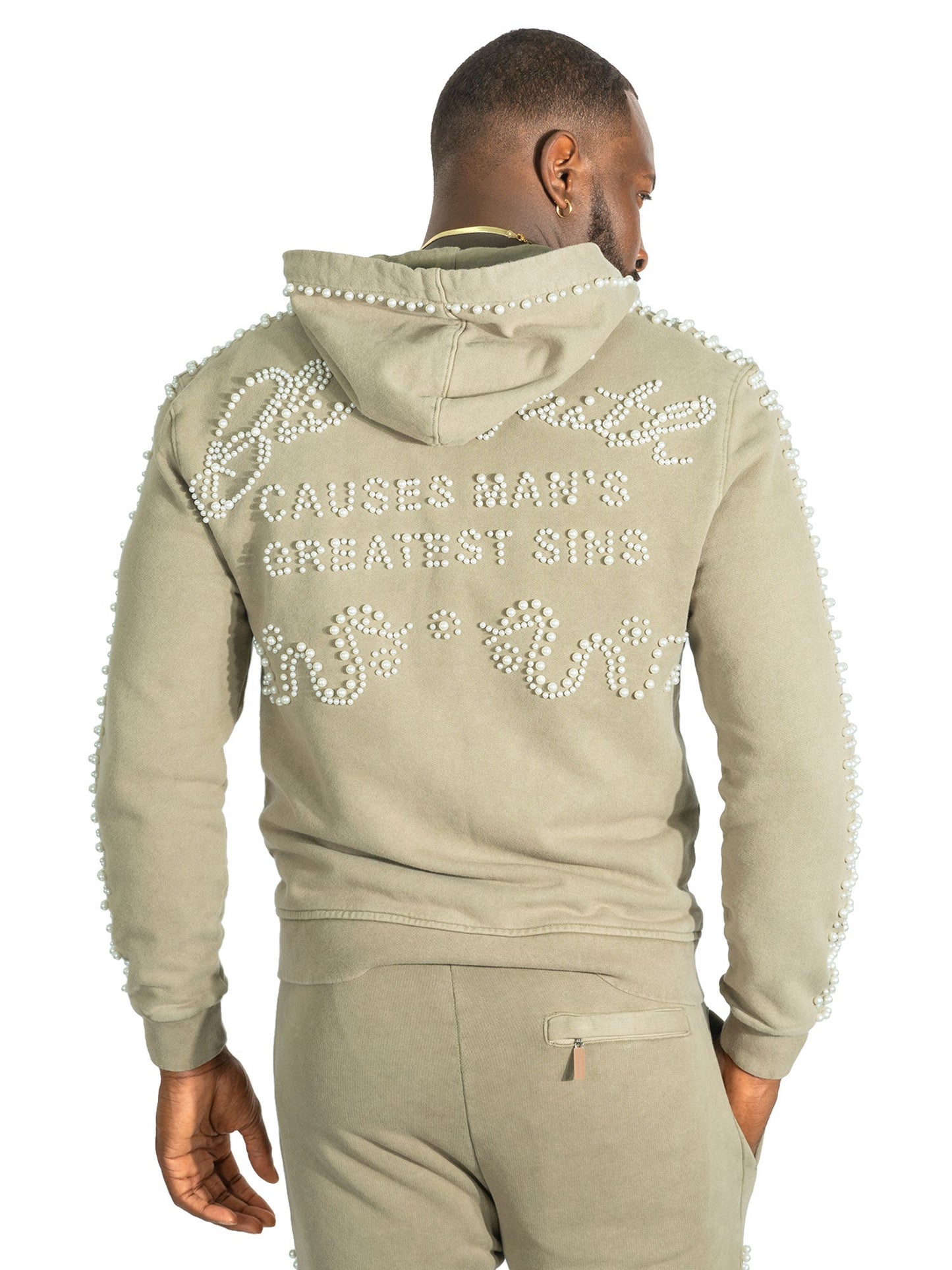 Set | F5245 Blind Faith Hoodie Set - Mocha