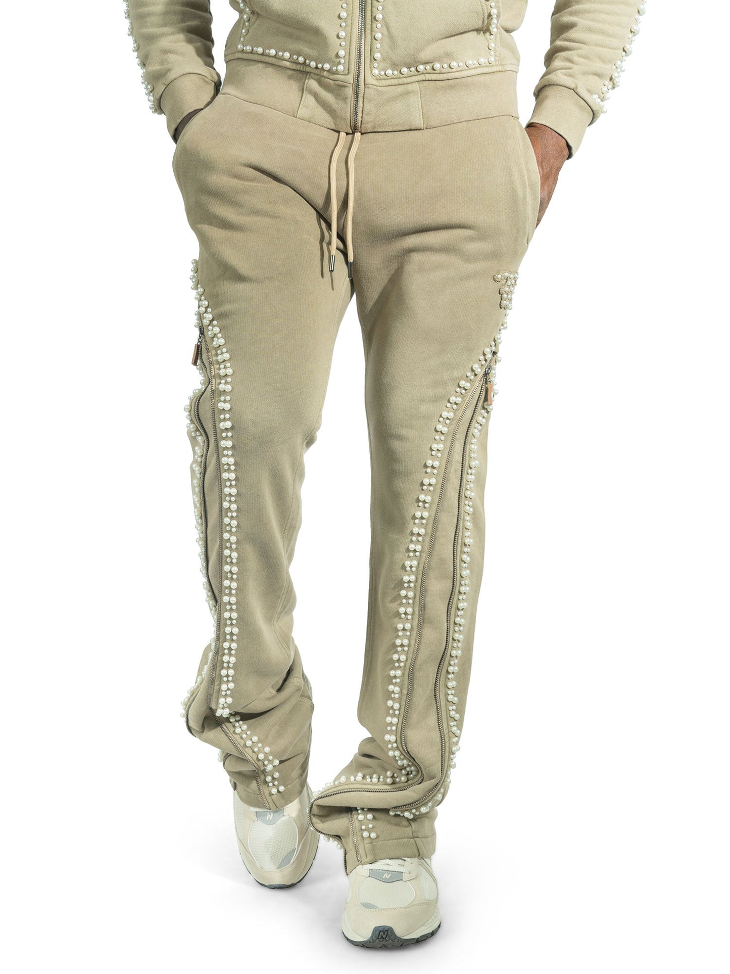 Set | F5245 Blind Faith Hoodie Set - Mocha