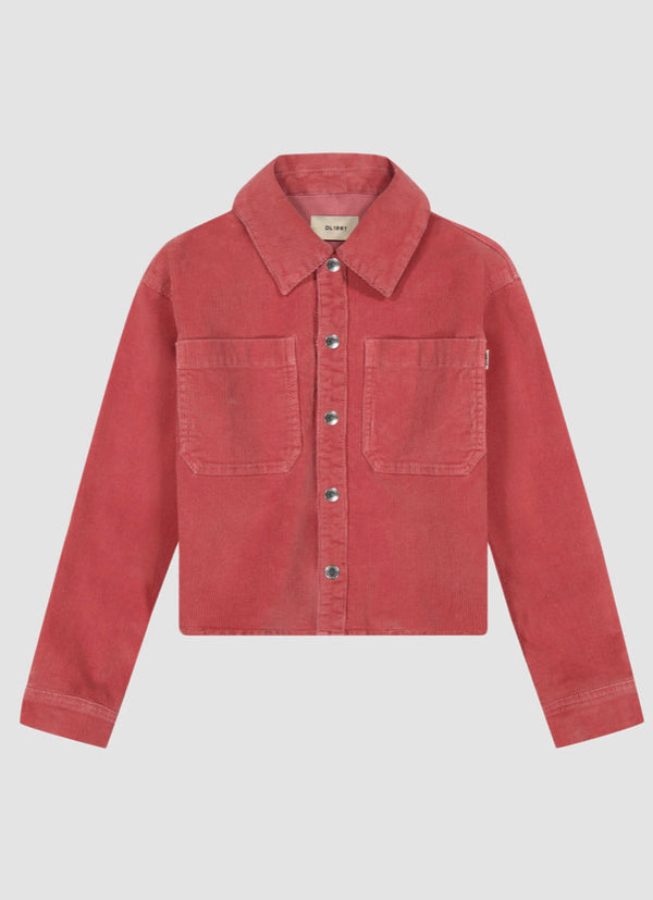 DL1961 - Olivia Shirt, Deep Blush Corduroy