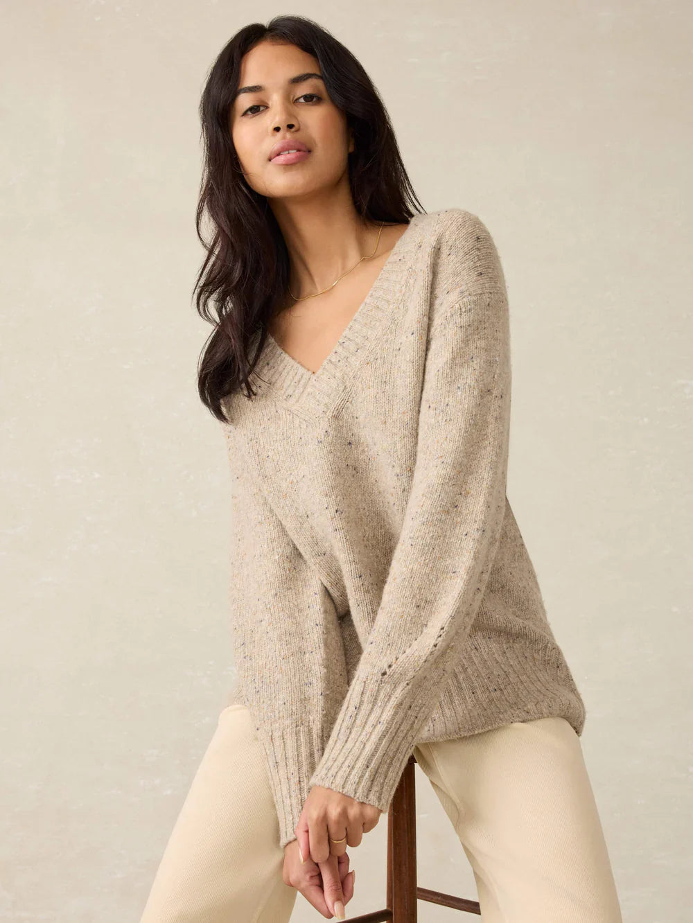 Faherty Driftwood Donegal Sweater