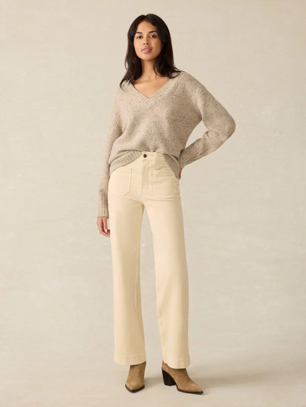 Faherty Driftwood Donegal Sweater