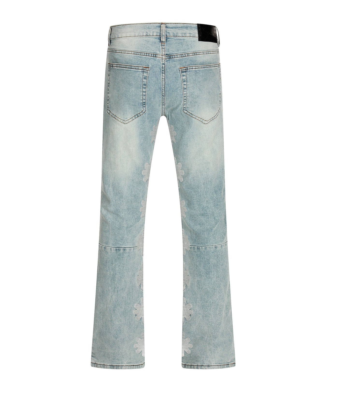 STONE ASTERISK FLARE DENIM