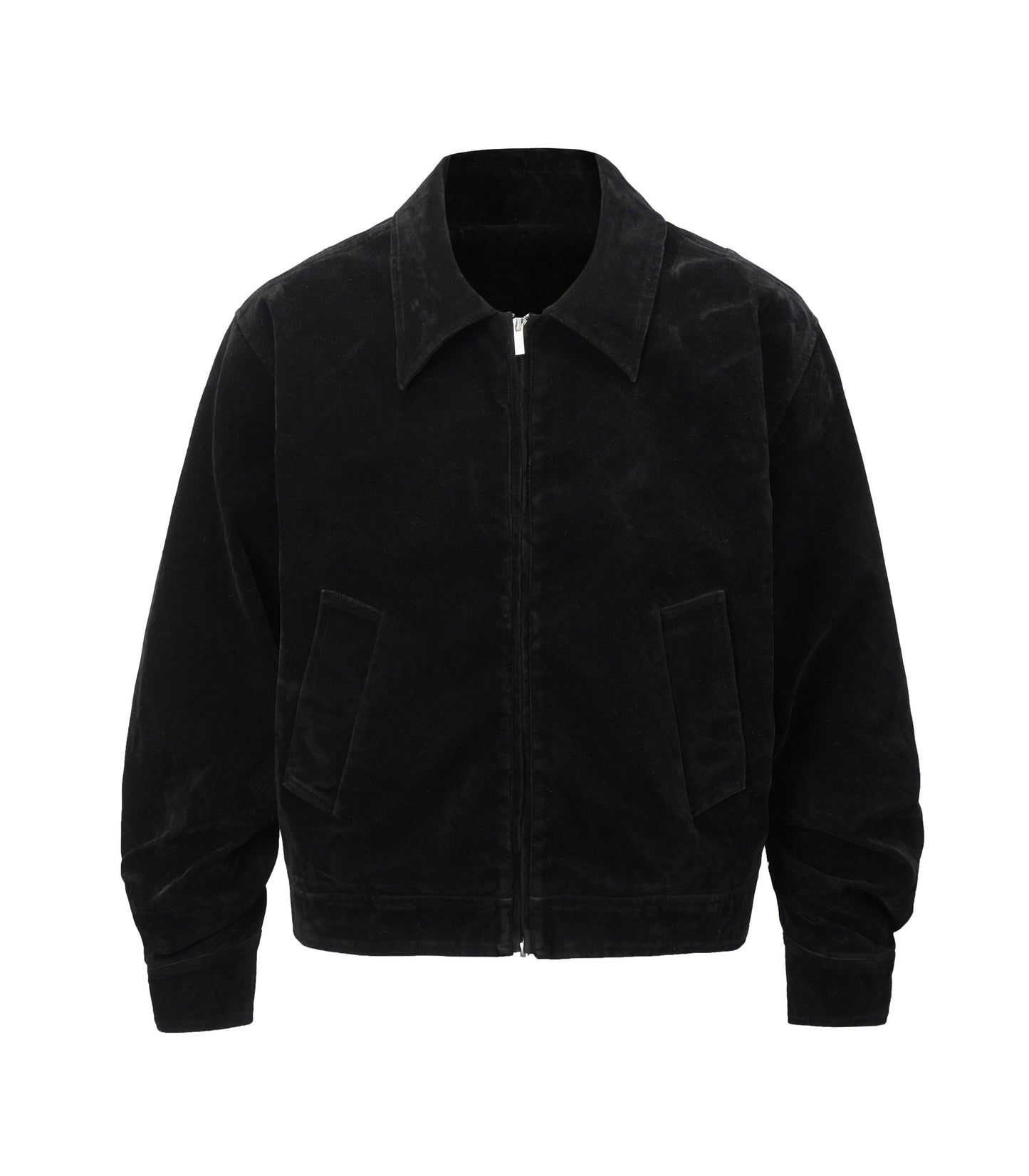 NOIR SUEDE WORK JACKET