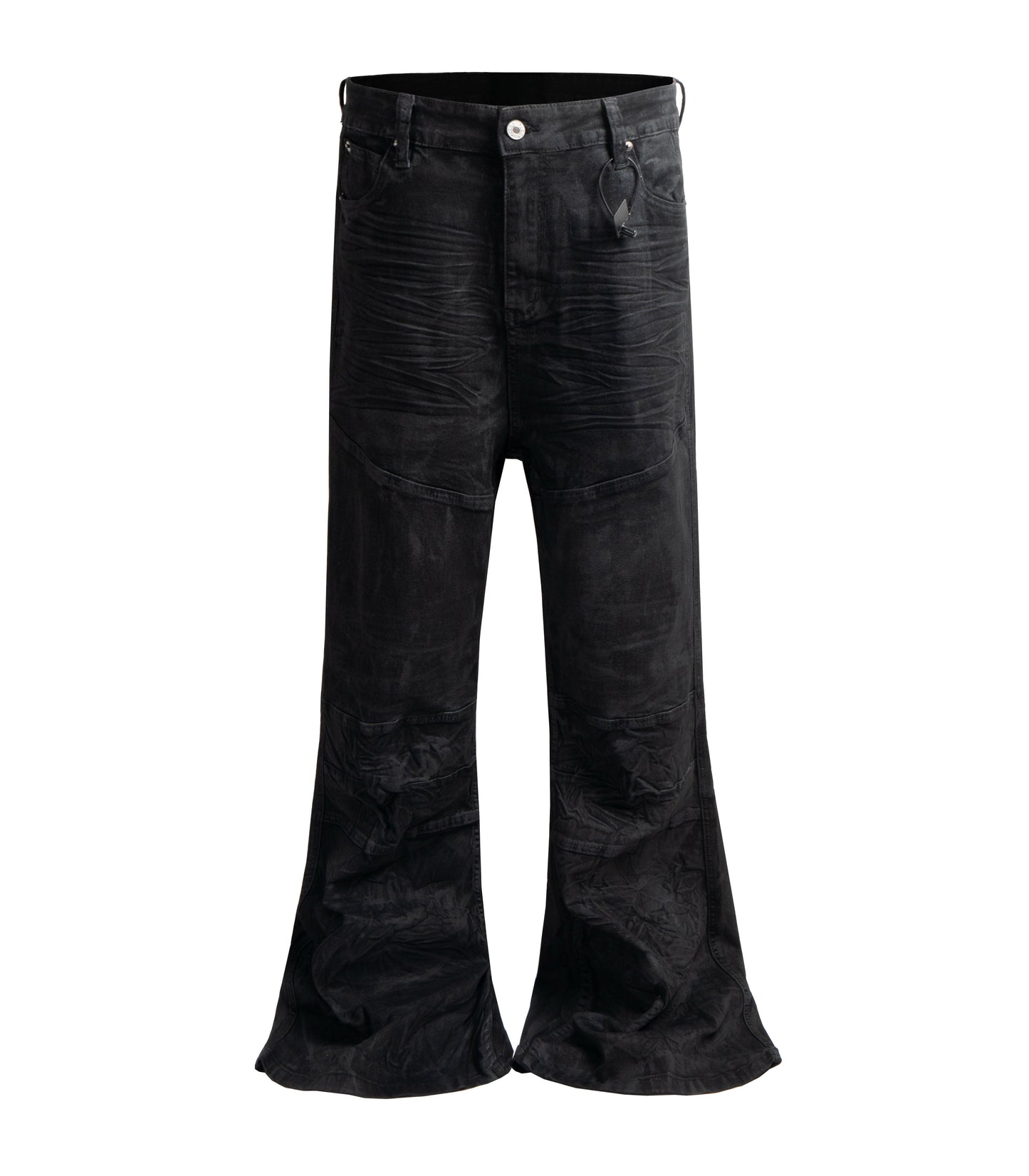 DOUBLE KNEE FLARE DENIM