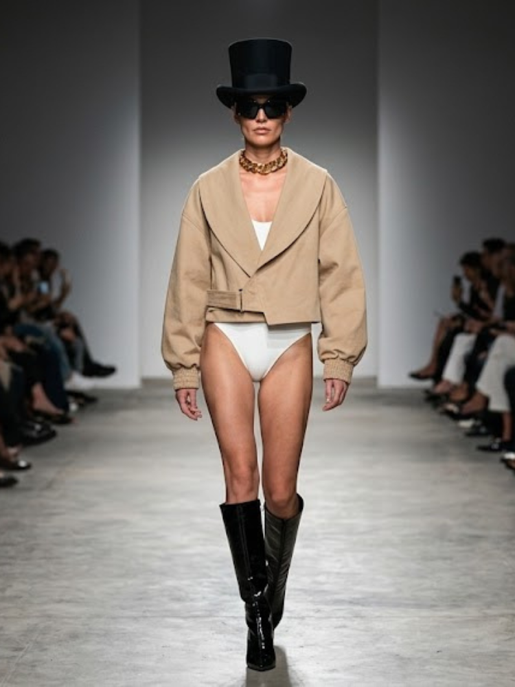 WOMEN'S JACKET BOWERY RUNWAY New Collection Fashion Week BYMANYC ® New York