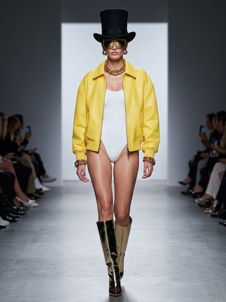 WOMEN'S JACKET SOHO LUXE New Collection Fashion Week BYMANYC ® New York