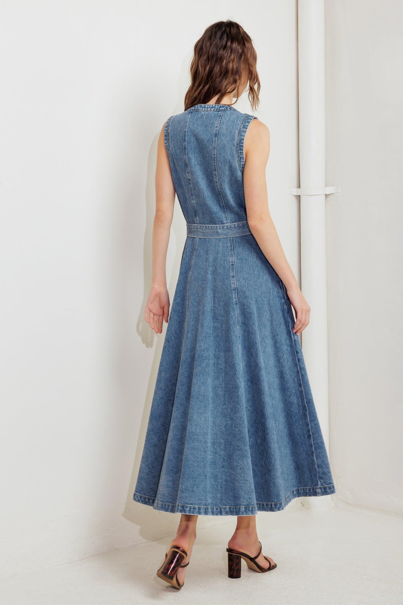 rodeo denim dress Rodeo Nights Denim Dress