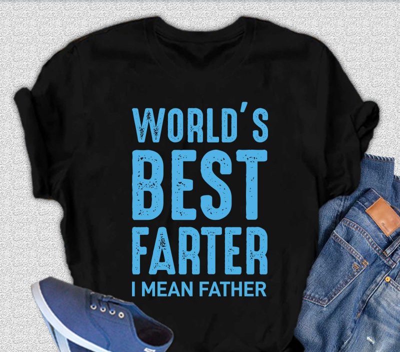 World's Best Farter Men's Bamboo Viscose/Organic Cotton Short Sleeve Graphic T-Shirt