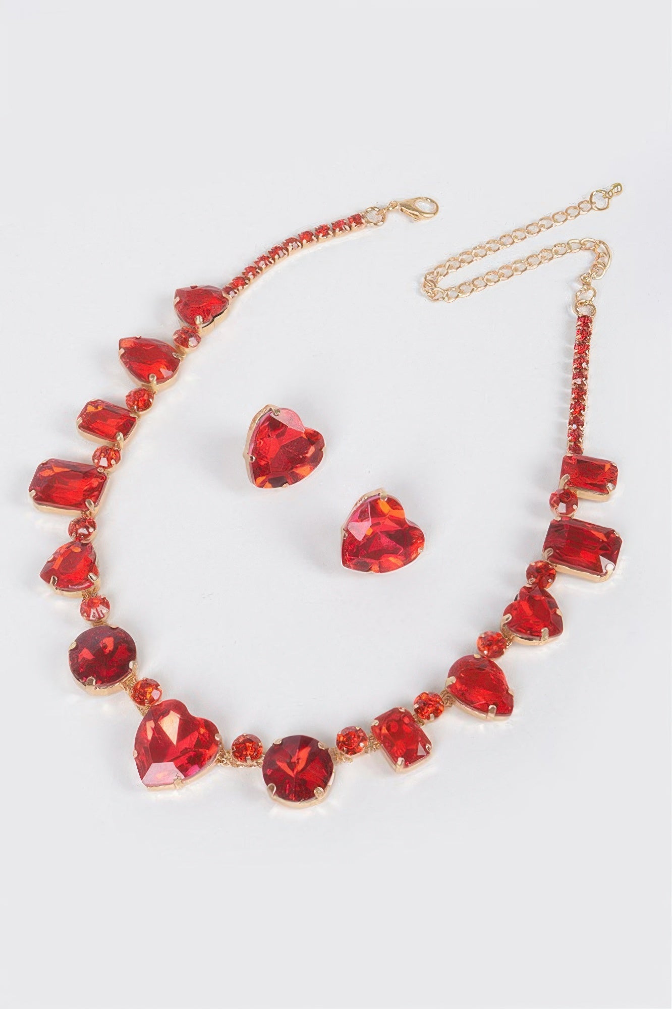 FIFTH AVENUE Stone Necklace and Earring Set: BYMANYC ® New York