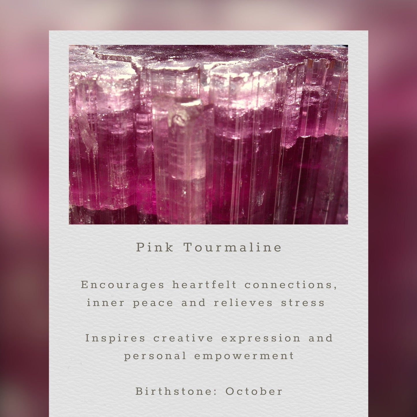 Pink Tourmaline Ballet Drop Earrings