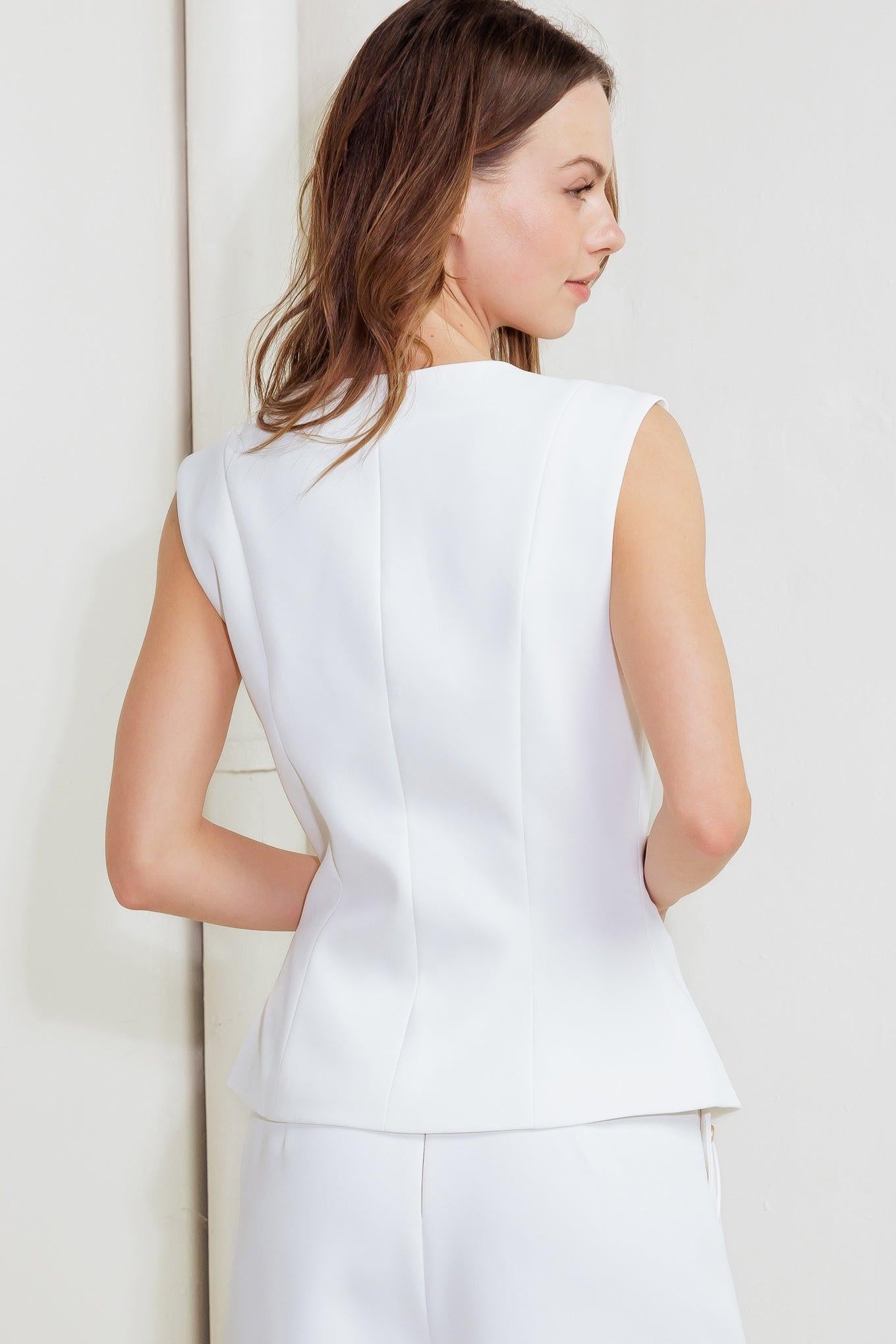 BETTER THAN EVER WOVEN VEST