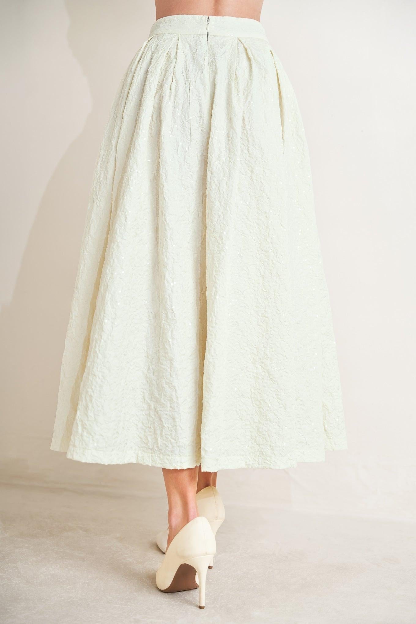 GRAND ENTRANCE WOVEN FULL SKIRT