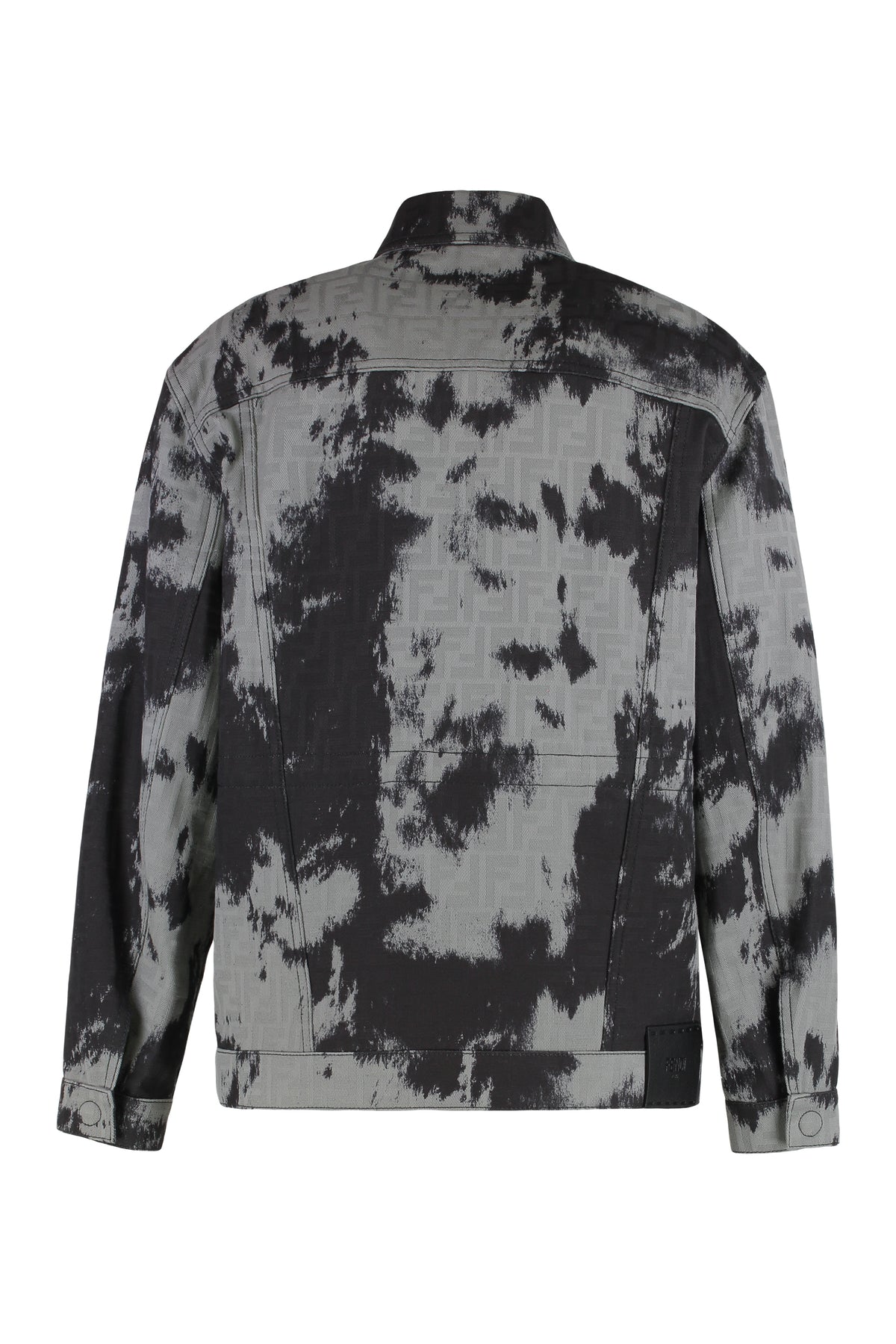 Fendi Denim Jacket FF Black, view 2