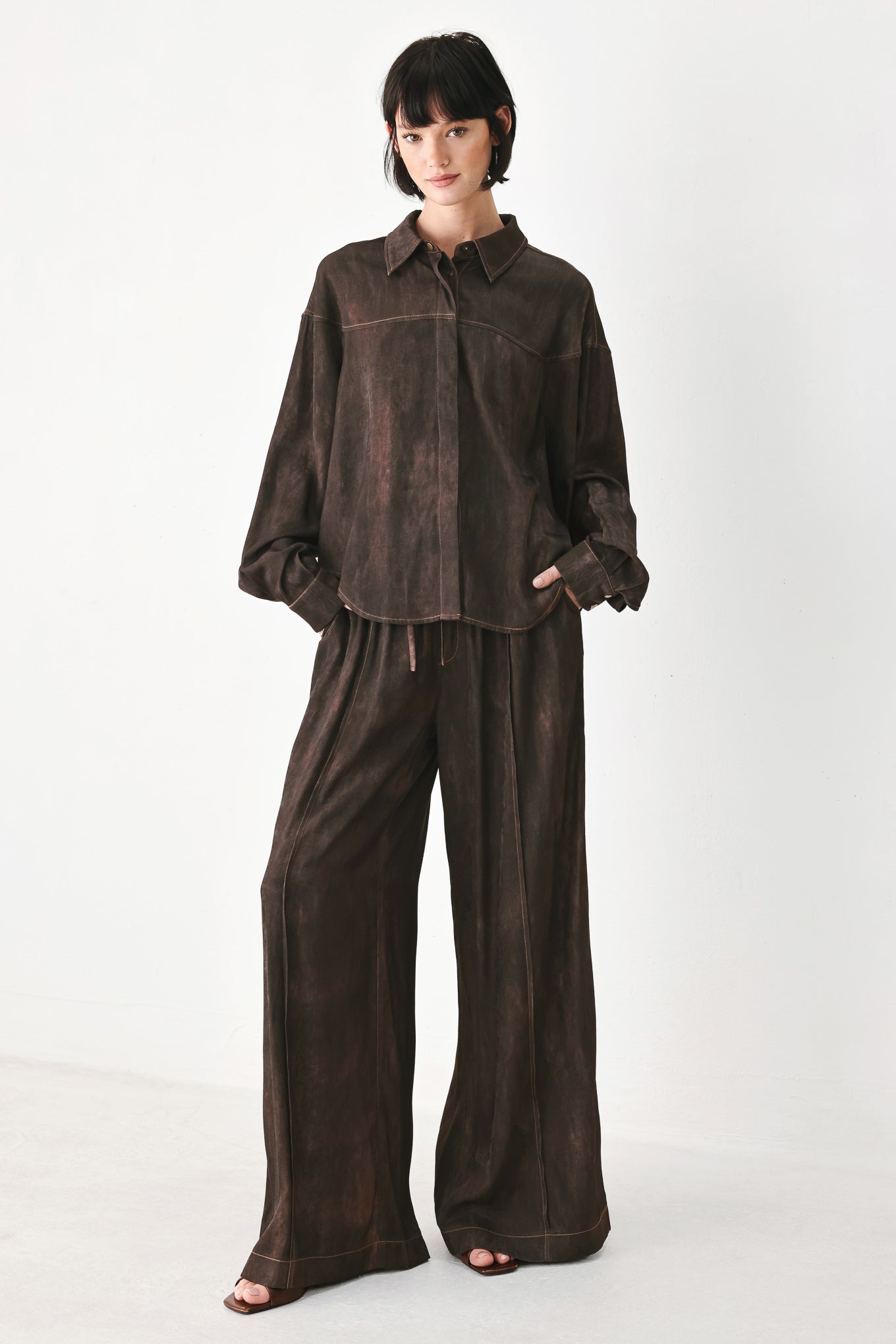 SABLE LOUNGE WOVEN PANTS