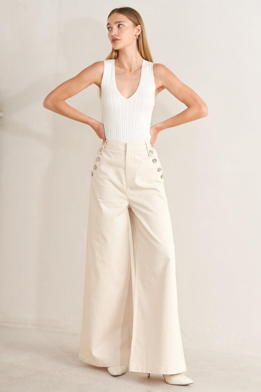 RUNWAY TAILORED WOVEN PANTS